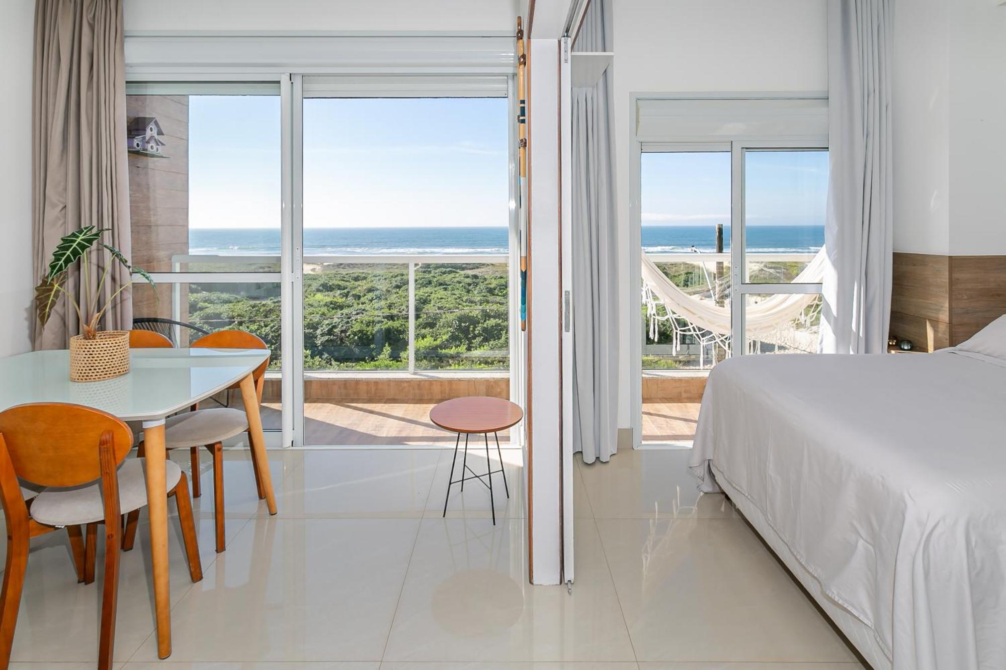 Apartamento Vista Mar No Novo Campeche Florianópolis Kültér fotó